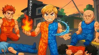 فيلم روبلوكس :ولد منبوذ يمتلك قوة النار🔥 والماء🌊💧 الجزء الثاني 2# (قتلوا ابوه😱) تتوقع حصل اي😱 ؟!