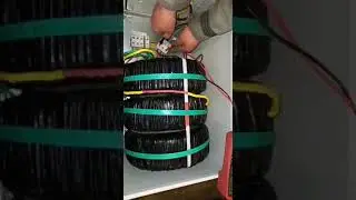 Trifazis transformatorius 15 kva 3x400 / 3x220V 50Hz su jungčių sistema: Dyn5