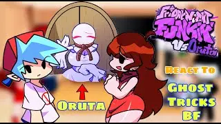 Ghost Tricks BF & GF || Fnf VS Oruta FULL WEEK + Cutscenes (Bouncy Mode)