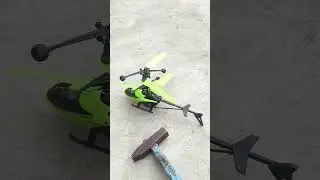 RC super fast mini helicopter hemmer toy testing