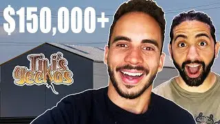 I Spent Over $150,000 On My NEW Reptile Facility!