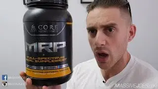 Core Nutritionals MRP Meal Replacement Protein Powder Supplement Review - MassiveJoes.com Raw Review