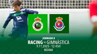 Juvenil Racing vs Gimn&aacute;stica de Torrelavega | Jornada 8 | Divisi&oacute;n de Honor | Temporada 25/26