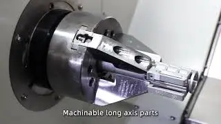 Interpolated Y-axis Turning and  Milling machine tool