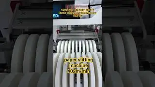 Paper cutting and rewinding machine,High-speed paper slitter machine