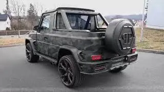 2020 Mercedes AMG G 63 Star Trooper Pickup Limited Edition G Wagon by Mansory and Philipp Plein