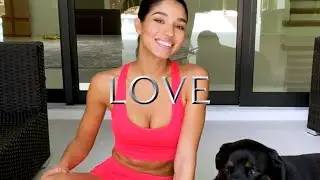 Yovanna Ventura’s pet-friendly lower-body workout, courtesy of DOGPOUND | #StayHome #LOVEIN