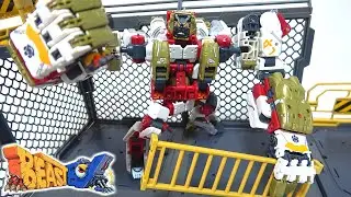 [Четыре обезьяны превращаются в гориллу!?] BEASTBOX 