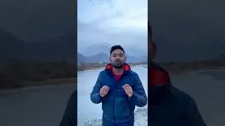 Beauty of winter Ladakh is irreplaceable ❄️❄️ #ladakh #winterladakh #leh #travel #mountains
