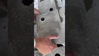 R&eacute;alisation du premier rang de parpaings