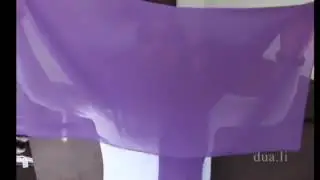 Yeni Basit Şifon Şal Bağlama Modeli