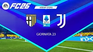 FC 26 - PARMA vs JUVENTUS | Serie A 2025/26 Giornata 23 – Simulazione Real Match