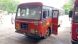 BL 0911 Old Bus Raver Depot #msrtc #bus #travel #vehicles #transport #lalpari #khandesh #old #raver