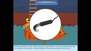 Launching  Procedure Of Inflatable LifeRaft
