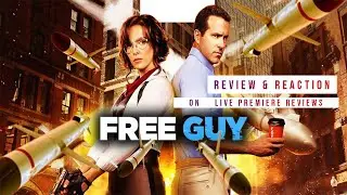 Free Guy trailer review and reaction by shantanu on live premiere reviews.