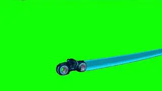 Green Screen Tron Light Cycle