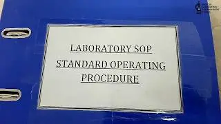 How to make and maintain effective lab standard operating procedure file.SOP File.(In Hindi & Urdu)