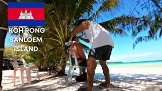 $5 ISLAND HAIRCUT IN CAMBODIA 🇰🇭