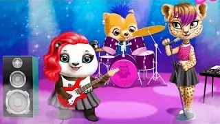 Rock Star Animal Hair Salon | Wild Pets Music Band Concert Makeover by TutoTOONS