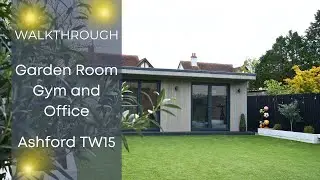 Stunning Dual-Purpose Garden Room | Luxury Home Gym & Office with Millboard Cladding