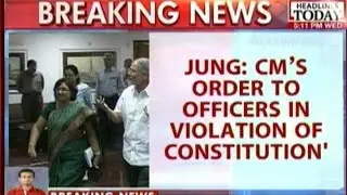 L-G Competent To Approve Transfers: Najeeb Jung