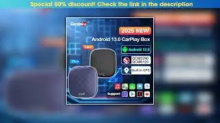 Slide Carlinkit 5 CarPlay Mini Ai Box Wireless CarPlay Wireless Android Auto For Audi Mazda Toyota&bull;