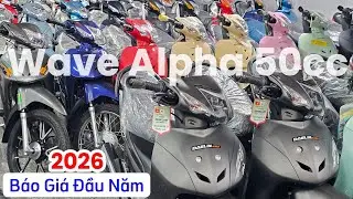 Báo giá WAVE ALPHA 50CC đầu năm 2026 tại CH Mai Duyên Sóc Trăng. Khải Phạm #wave #alpha #50cc #2026 