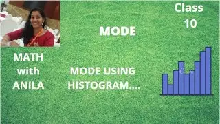 44 : Find Mode Using Histogram | Class 10 | By , Ms. Anila