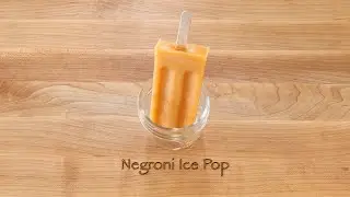 Negroni Ice Pop