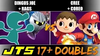 JTS 17 Plus BMU|Dingus Joe + Rags vs MM|Cree + MM|Coreo Losers Semifinals Doubles