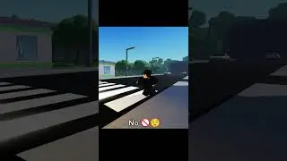 POV: MY MIND WHEN I'M ABOUT TO CROSS THE ROAD EVEN THOUGH I'M CAREFUL | ROBLOX