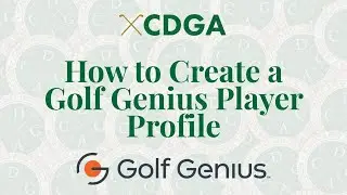 How to Create a Golf Genius Player Profile