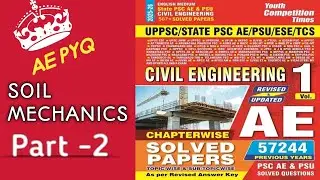 Geo-technical Engineering and Foundation Engineering Part 2 UPPSC AE/HPSC AE  YCT PYQ