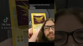 INSANE Holo Bleed on an Old School Pokemon card!! #pokemon #pokemontcg #Zapdos #fossil