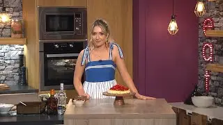 Margarita Lime Cheesecake with Roasted Strawberries | Aoife Noonan