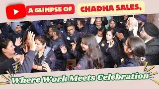 Взгляд на Chadha Sales, где работа встречается с праздником. 🎉