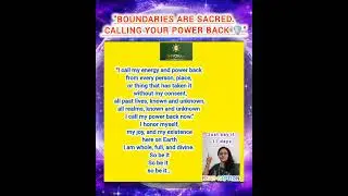 💥Reclaim your Energy and Re-center Yourself.💓💫✨️♾️♾️🏆....