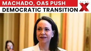 Machado, OAS Agree On Urgent Democratic Reinstitution For Venezuela