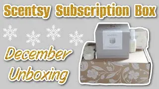 Декабрьский набор Scentsy Whiff Box | Серебро и золото