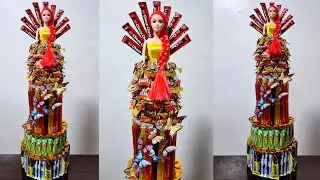 DIY BARBIE CANDY TOWER