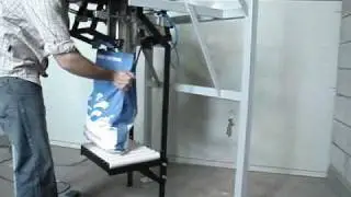 Embolsadora para bolsas grandes de hasta 50 Kg.