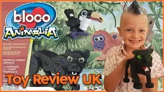 Bloco Animalia Tropical Rainforest Animals - Toy Review UK