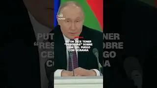 Putin dice tener &ldquo;reservas&rdquo; sobre cese del fuego con Ucrania