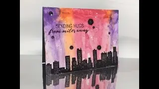 Gelato background Skyline Cityscape