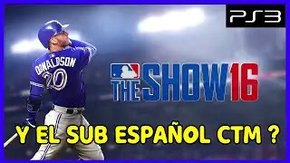 MLB THE SHOW 16 PS3 PKG (NO HAN) & (CARPETA)🎮❤️