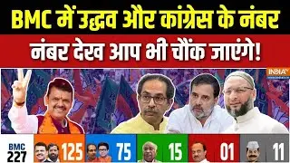 BMC Election Result 2026 : BMC में उद्धव-कांग्रेस के नंबर नंबर देख आप भी चौंक जाएंगे! | Maharashtra