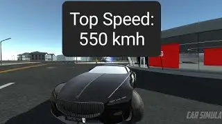 Car Simulator2|New UpdateMercedes benz Maybach Vision 6|max upgrade|top speed|Car Games Mod Gameplay