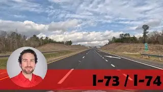 Driving I-73 / I-74 | Rockingham Bypass [Exit 306 on US 74 to Exit 33 onto NC73]