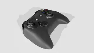 Xbox Controller created with Blender