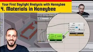 4- Selecting Materials for Daylight Performance with Honeybee  #Honeybee #DaylightOptimization